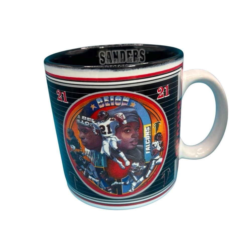 Deion Sanders 1993 Sports Impressions NFL Collectors Mug Atlanta Falcons 3033-37